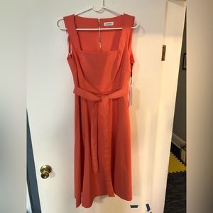 Calvin Klein square neck fit and flare dress (with pockets)!